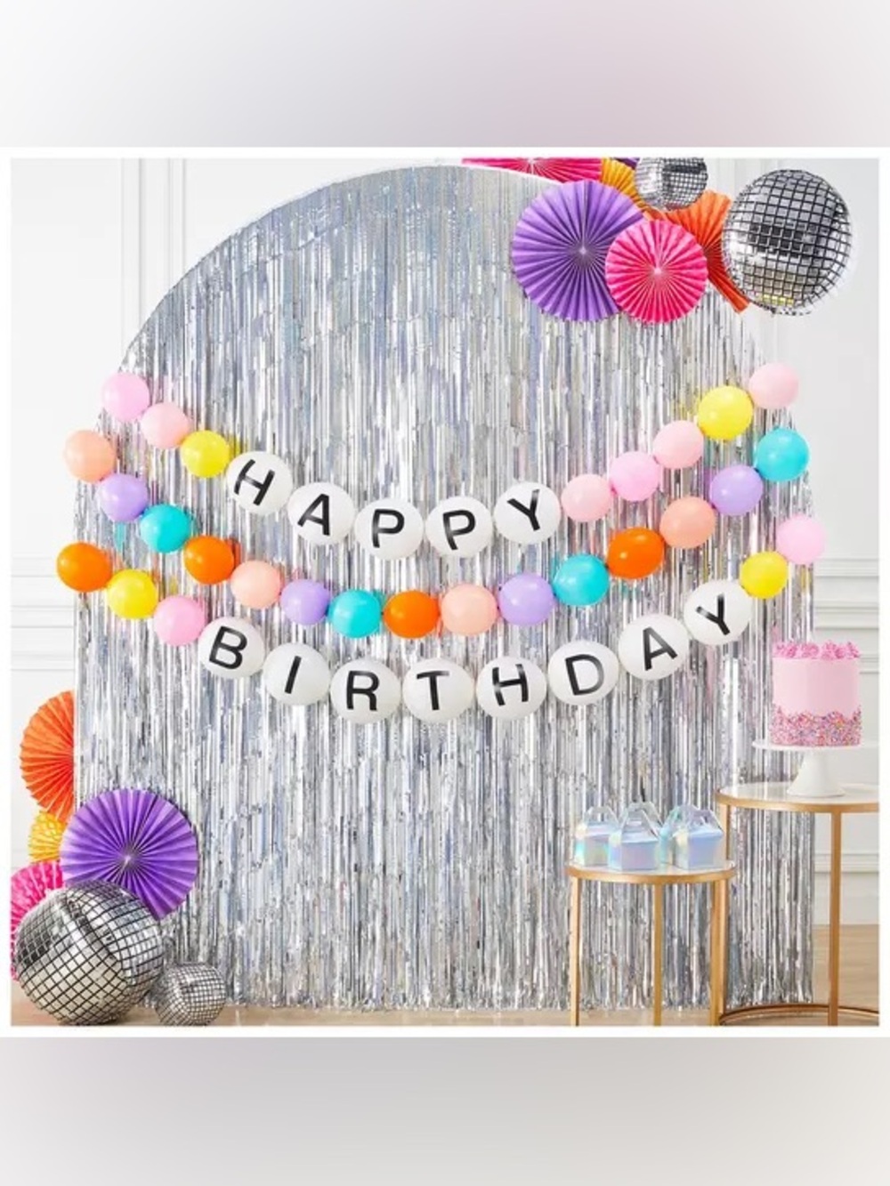 (2) Sets Friendship Bracelet Garland Balloon Kit